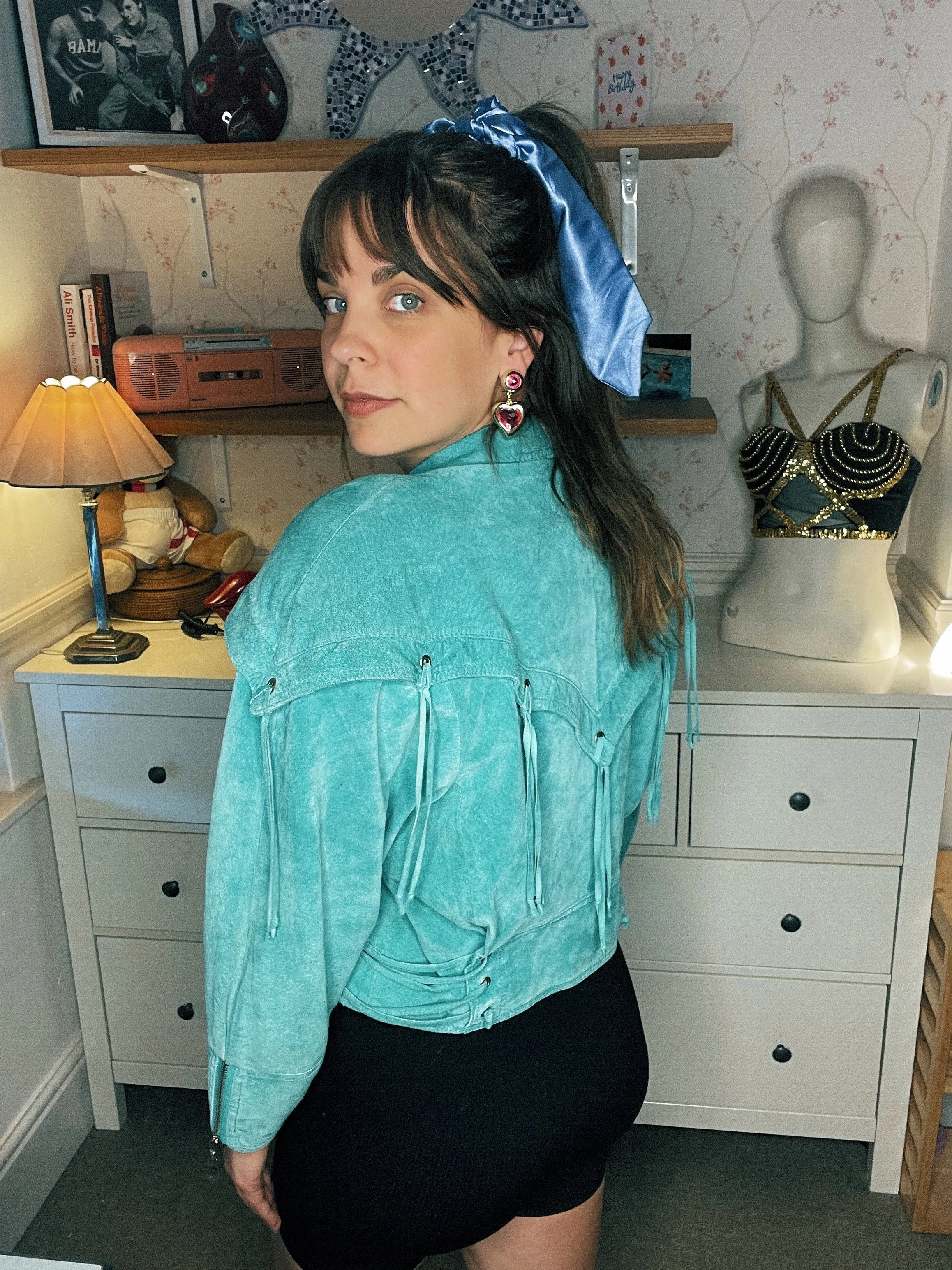 1980s Winlit leather bomber jacket — Frankie Says Vintage